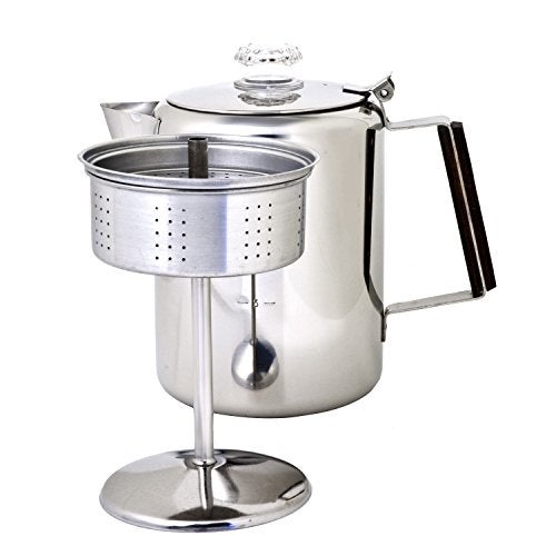 Chinook Timberline 9 Cup Stainless Steel Coffee Percolator - Image 2