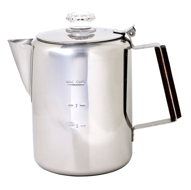 Chinook Timberline 9 Cup Stainless Steel Coffee Percolator - Image 5