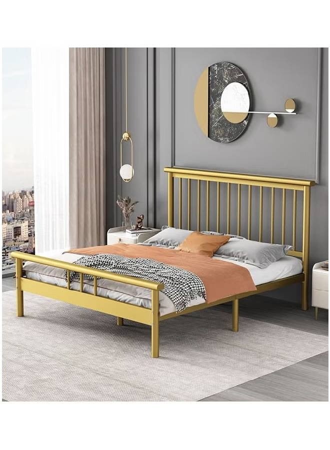 كلناميان إطار سرير ملكي – إطار معدني متين بتصميم عصري، سهل التجميع - Image 1