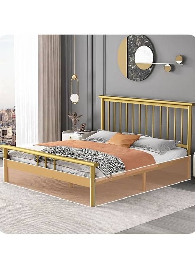 كلناميان إطار سرير ملكي – إطار معدني متين بتصميم عصري، سهل التجميع - Image 4