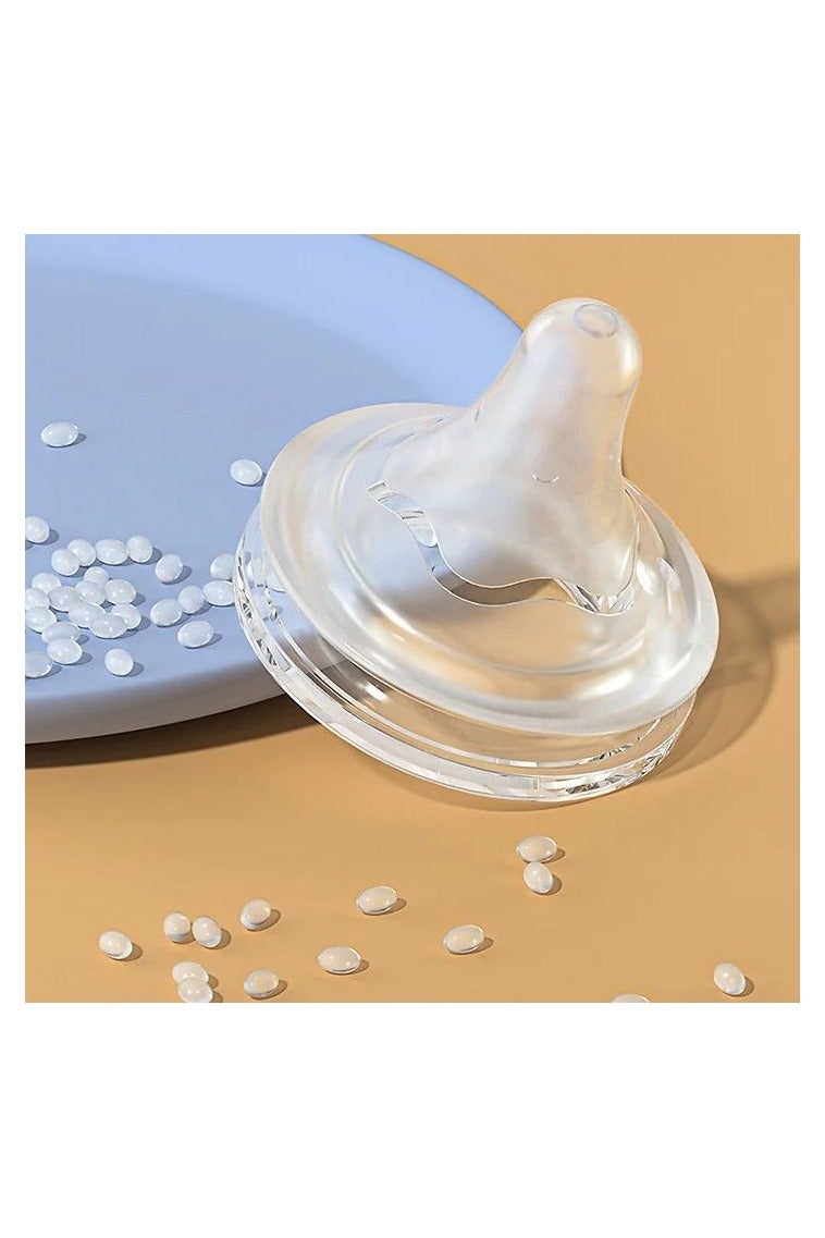 Dr.isla Anti-Choking Newborn Glass Baby Bottle – 90ml, Borosilicate Glass, Anti-Colic, BPA-Free, 0+ Months, Green - Image 4