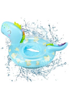 Baby Pool Float Infant Pool Floats with Safty Seat for Kids Toddlers Age 0-5 Under 110lbs for Inflatable Pool Beach Outdoor