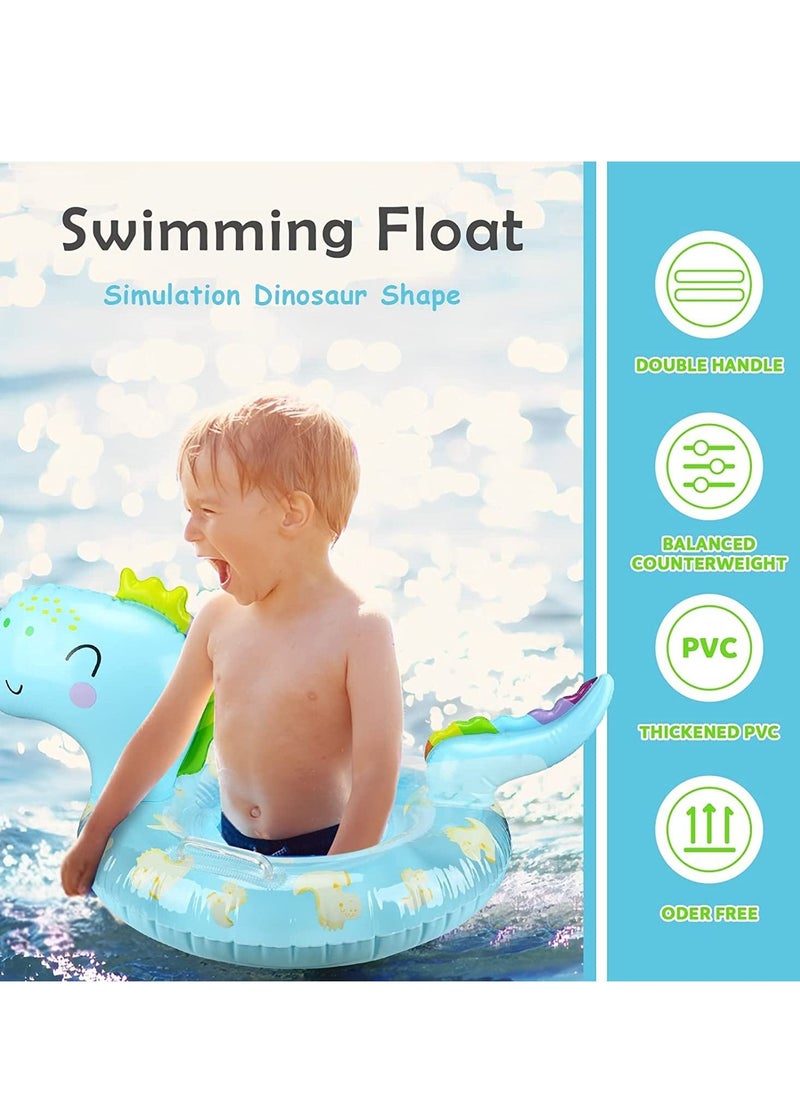 SYOSI - Baby Pool Float Infant Pool Floats with Safty Seat for Kids Toddlers Age 0-5 Under 110lbs for Inflatable Pool Beach Outdoor - Image 1