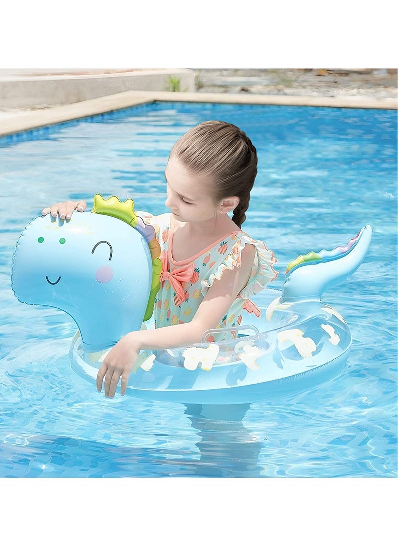 SYOSI - Baby Pool Float Infant Pool Floats with Safty Seat for Kids Toddlers Age 0-5 Under 110lbs for Inflatable Pool Beach Outdoor - Image 1