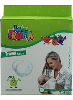 La Frutta Anti-Leakage Breast Pads, White  - Image 1