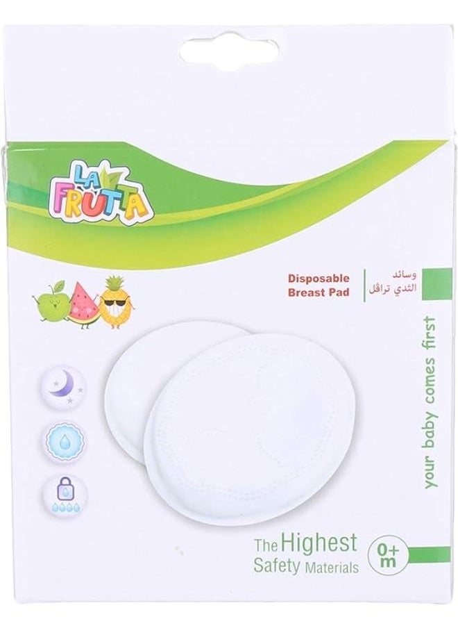 La Frutta - Anti-Leakage Breast Pads, White - Image 1