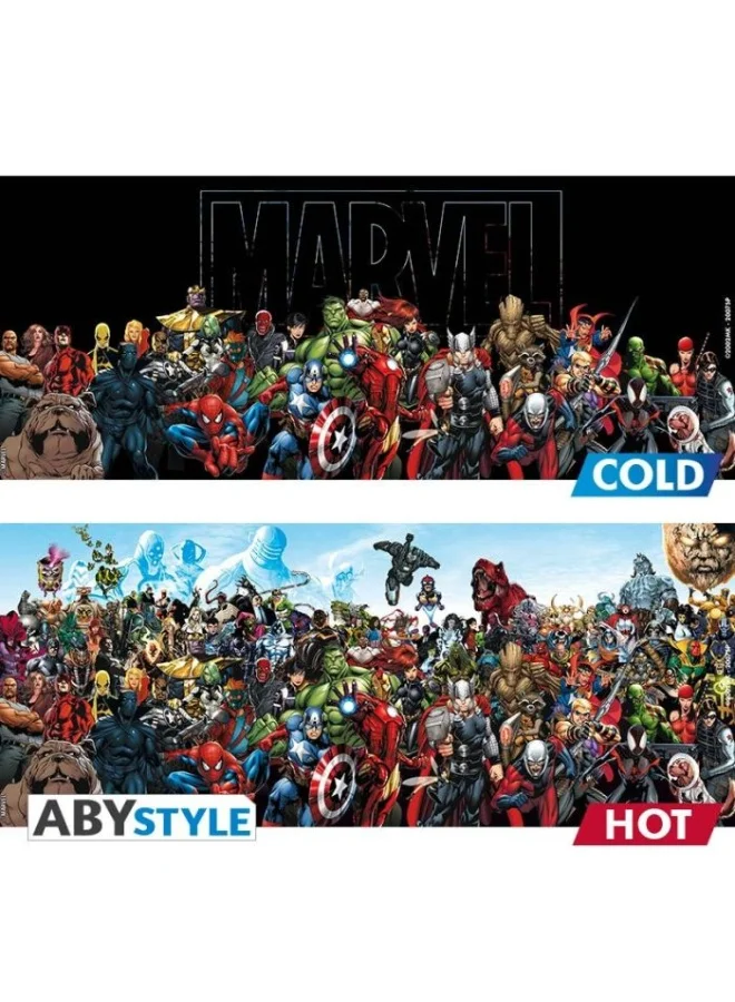 ABYstyle ABYstyle MARVEL - Mug Heat Change - 460 ml - Marvel Heroes