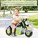 OLAKIDS Ride on Push Car FoottoFloor Sliding Car for Toddlers Kids Motorcycle with Bubble Maker Music 3 Wheels Ride on Toys Gift for Boys Girls Aged 35 Years Green - Image 4
