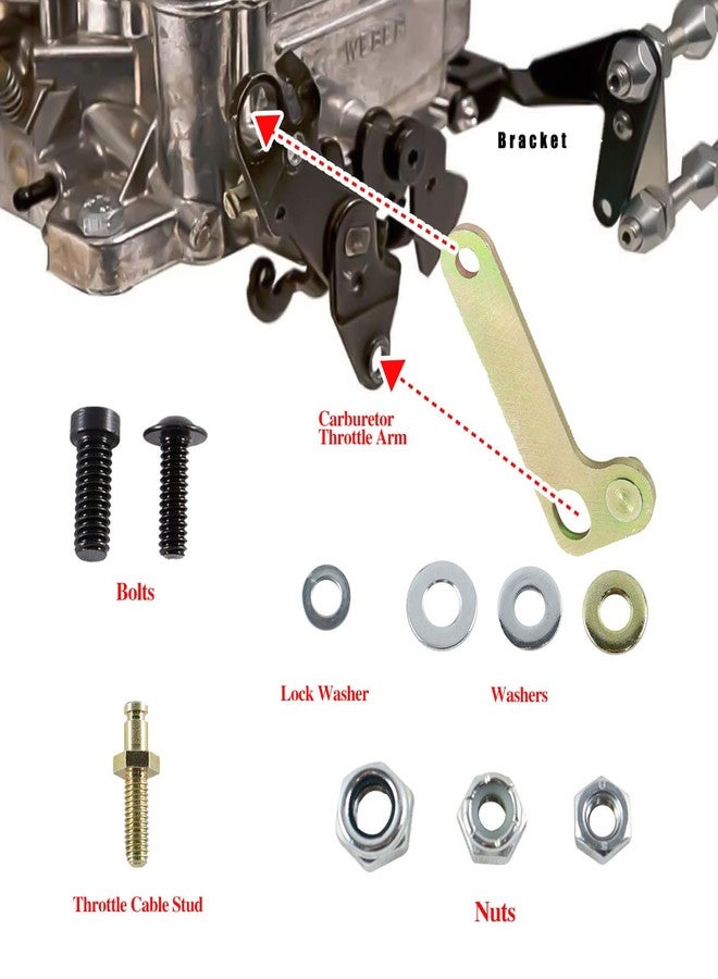 telfair TV Cable Corrector GM And Ford AOD Fit For Edelbrock - 700R4 AOD 200 AS5-05K - Image 2