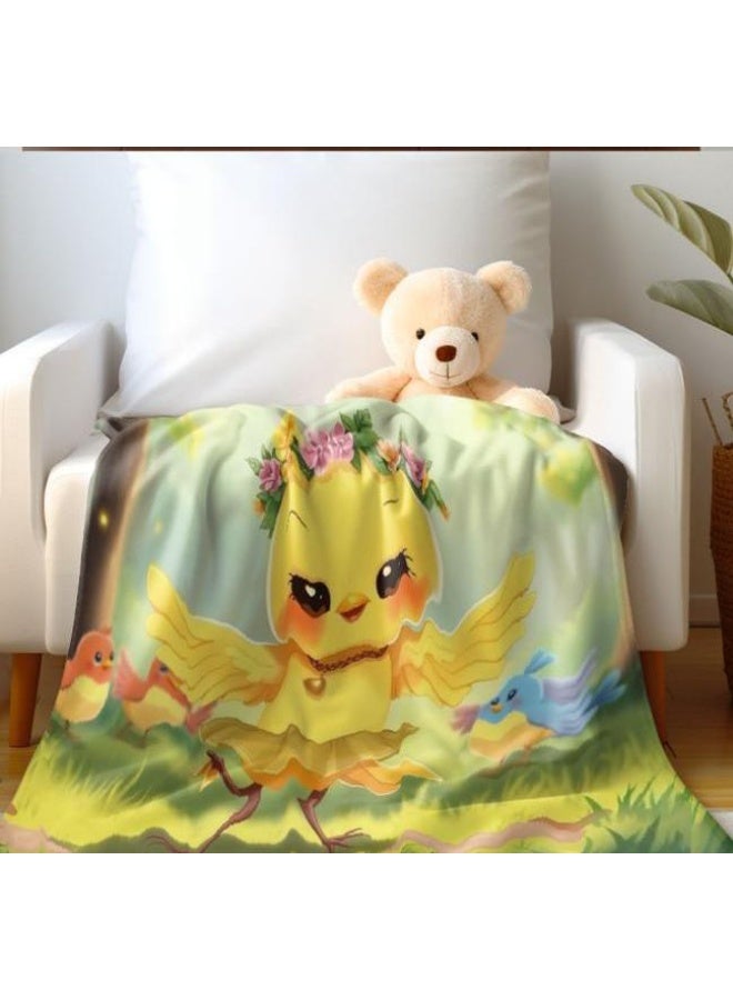 general Children's or student cartoon flannel thin blanket (warm and comfortable, suitable for sleep, games) 100cm*150cm - 76 - Image 3