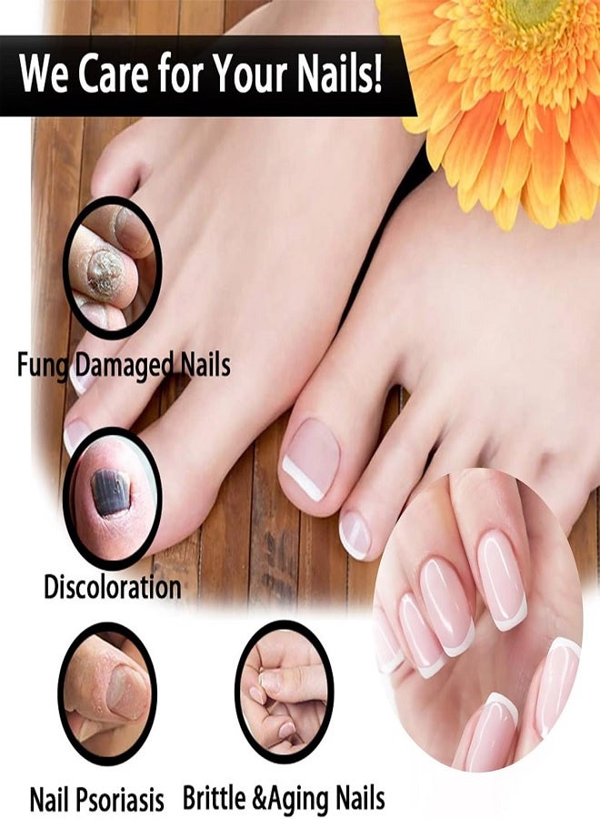 EELHOE Toenail Fungus Treatment Extra Strength – Nail Fungal Oil with Glycerin & Panthenol, 4 Pure Natural Plant Extracts, Fung Damaged Nails, Discoloration Nails, Nail Psoriasis, Nails Aging, 50ml - Image 4