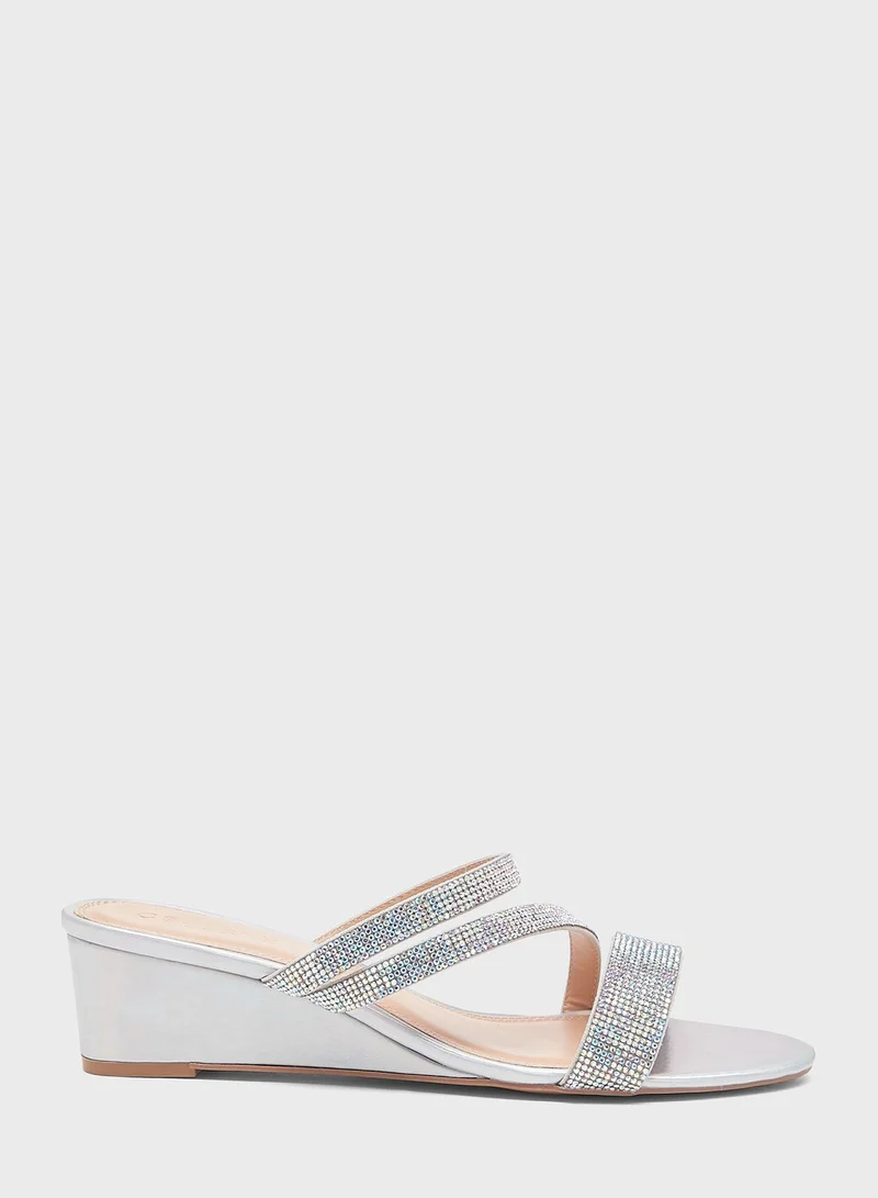 Celeste Multi Strap Wedge Sandals