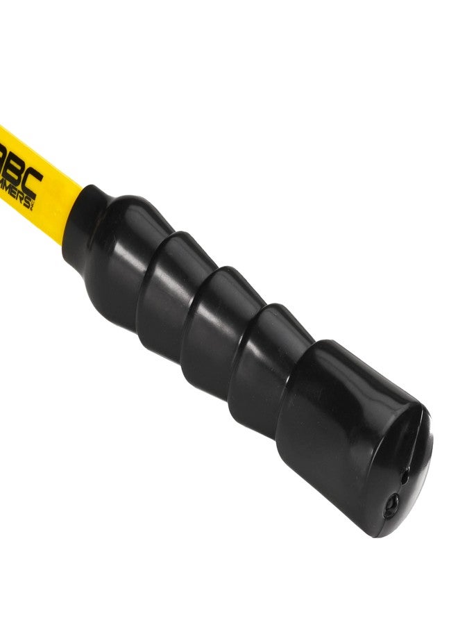 ABC HAMMERS Brass Hammer - 1.5 lb. USA Made Non-Sparking Hammer with 10" Fiberglass Handle & Double Faced Head - ABC1.5BFB - Image 3