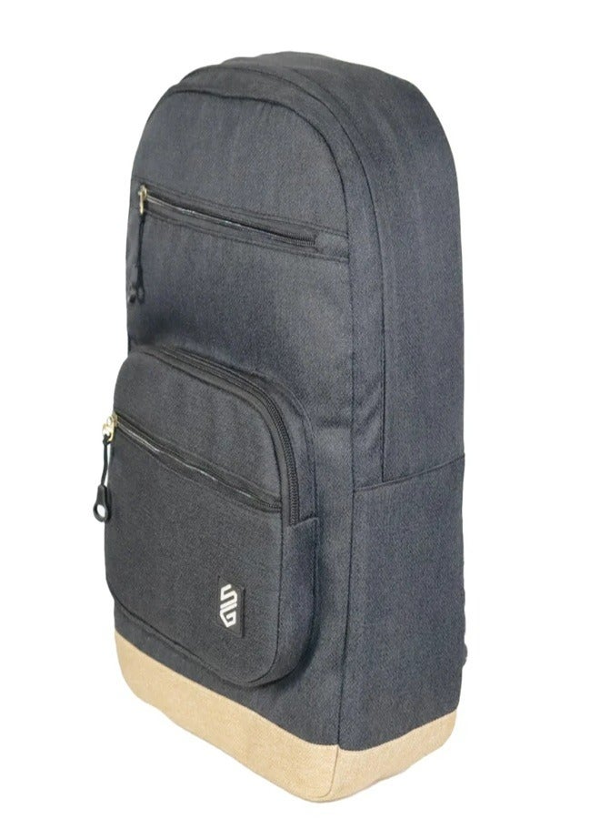 Smart Gate Smart Gate Notebook Carrying Backpack 15.6 – Black, Camel - Image 3