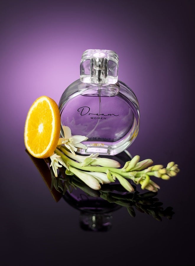 Liberty عطر للنساء، 3.4 أونصة عطور الأحلام برائحة تدوم طويلاً ماء عطر، رائحة زهرية فاخرة لرذاذ العطر للنساء - Image 2