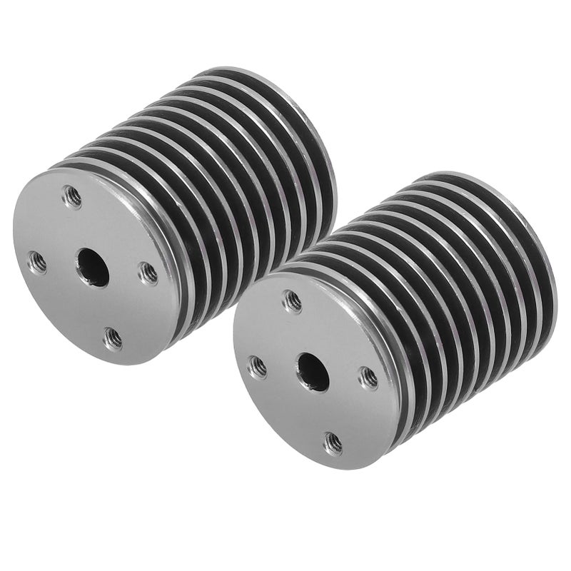 مشتت حراري من الألومنيوم بفتحة M7، قطعتان، بلون رمادي رمادي، لـ V6 Hotend، فوهة 0.1 مم و 0.2 مم - Image 5