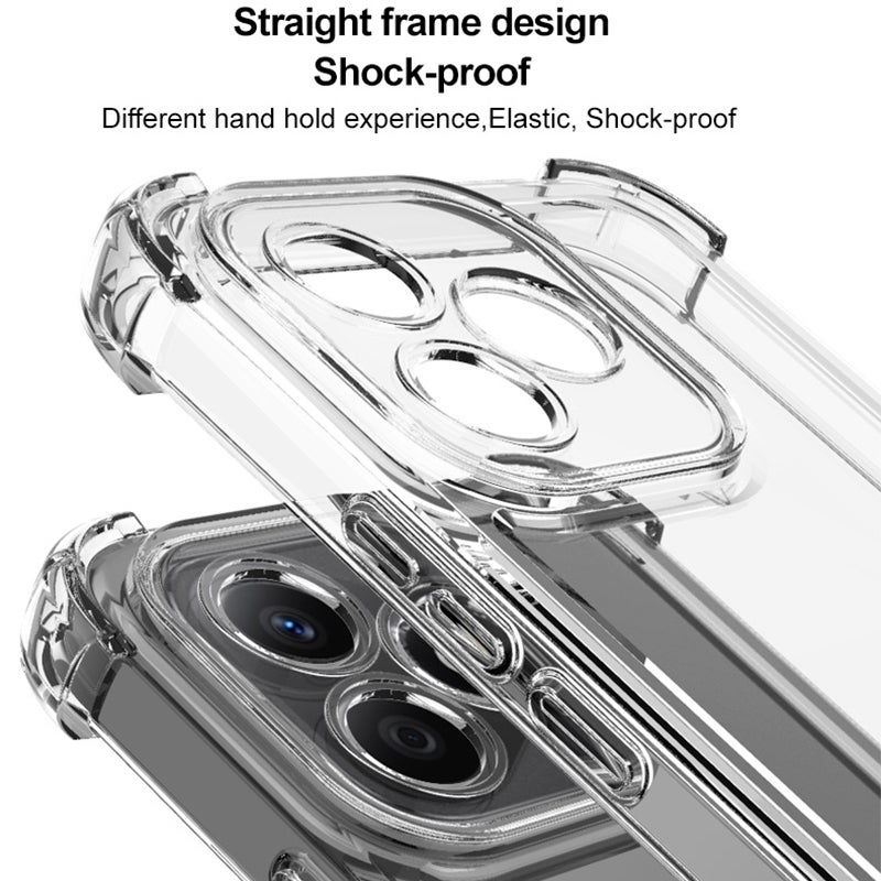 BURAQ Case Cover For Infinix Hot 30i / 30i NFC IMAK UX-4 Series Four-corner Shockproof Phone Case(Transparent) - Image 4