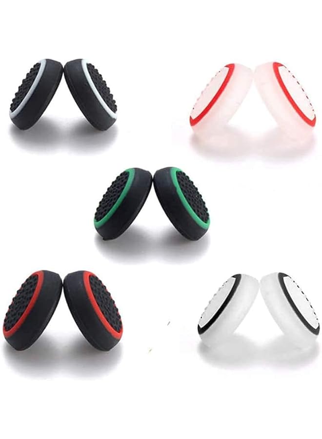 Abd Joystick Thumbstick Cap Attachments Protective Cap Made Of Silicone For Ps5，Ps4 Xbox 360 Ps3 Controllers (8 Pairs Of Mixed Colors) - Image 5