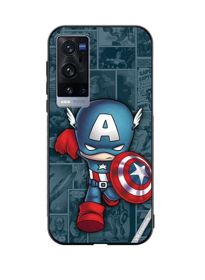 VR CREATIVE Protective Case Cover For Vivo X60 Pro Plus Avengers Design Multicolour - Image 1