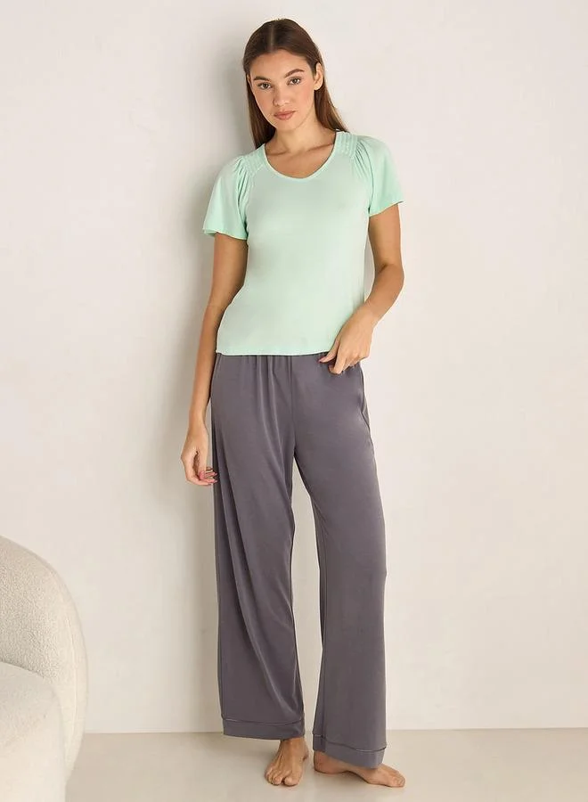 سبلاش فيڤ Plain Pyjama Set T shirt