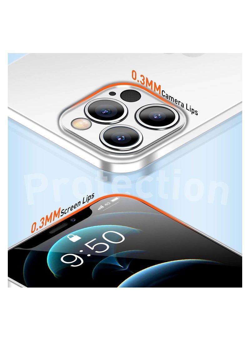 جراب نحيف متوافق مع iPhone 15 Plus، جراب خلفي من الجلد غير اللامع الرقيق [مضاد لبصمات الأصابع وغير قابل للاصفرار] غطاء حماية فائق مع حماية للكاميرا - Image 2