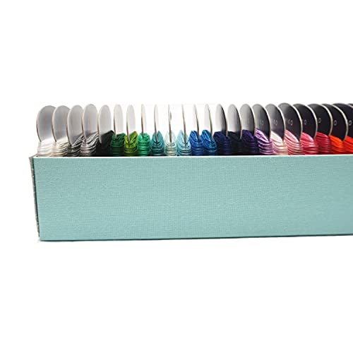 DARUMA Sashiko Thread 100% Cotton Card Type (43.7 yd) x 37 Colors with English Manual and Gift Box, Sewing & Embroidery Value Set (Thin, 37 Colors) - Image 5