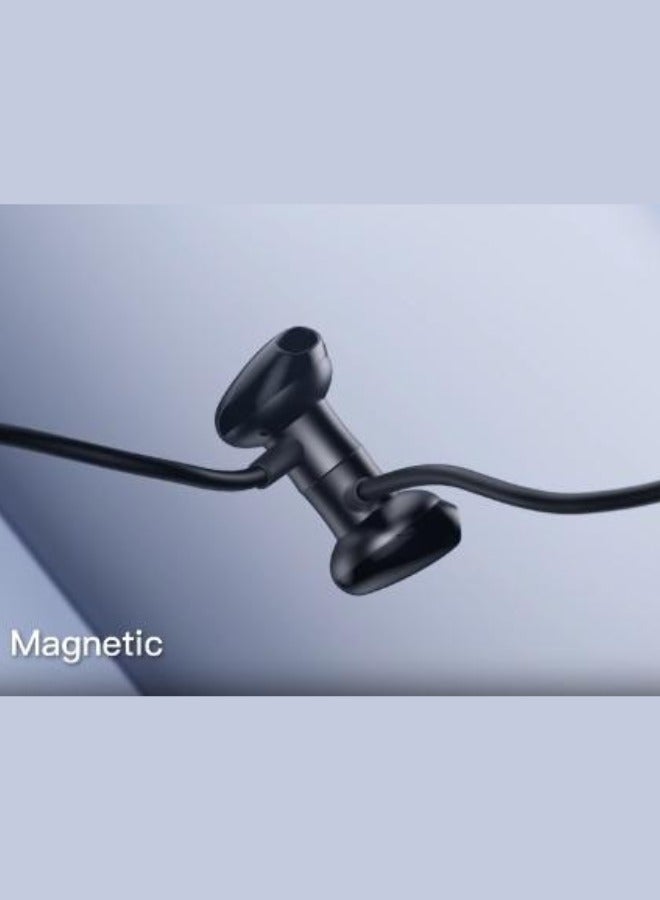 Haino Teko HN 40 Bluetooth Wireless Neckband Earphone with Mic 40 Hour Music and Super Bass Sound - Image 3