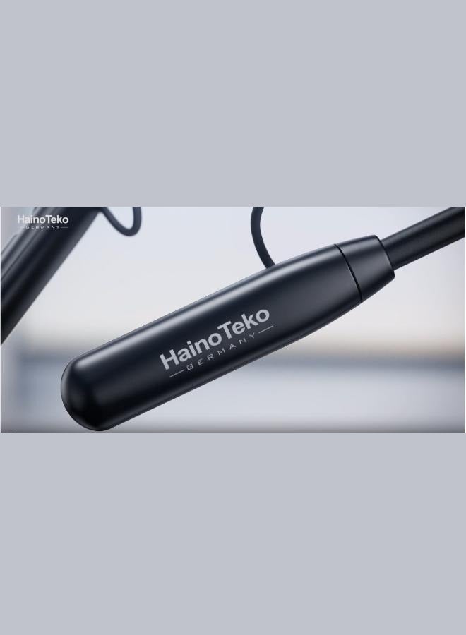 Haino Teko HN 40 Bluetooth Wireless Neckband Earphone with Mic 40 Hour Music and Super Bass Sound - Image 4