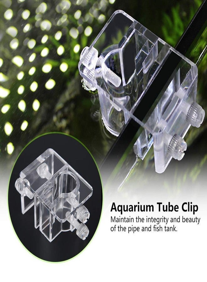 Beufee Air Water Pipe Clip, 20mm Fish Tank Water Pipe Mounting Clip Aquarium Tube Clamp Hose Holder Water Hose Holder for Aquarium - Image 4