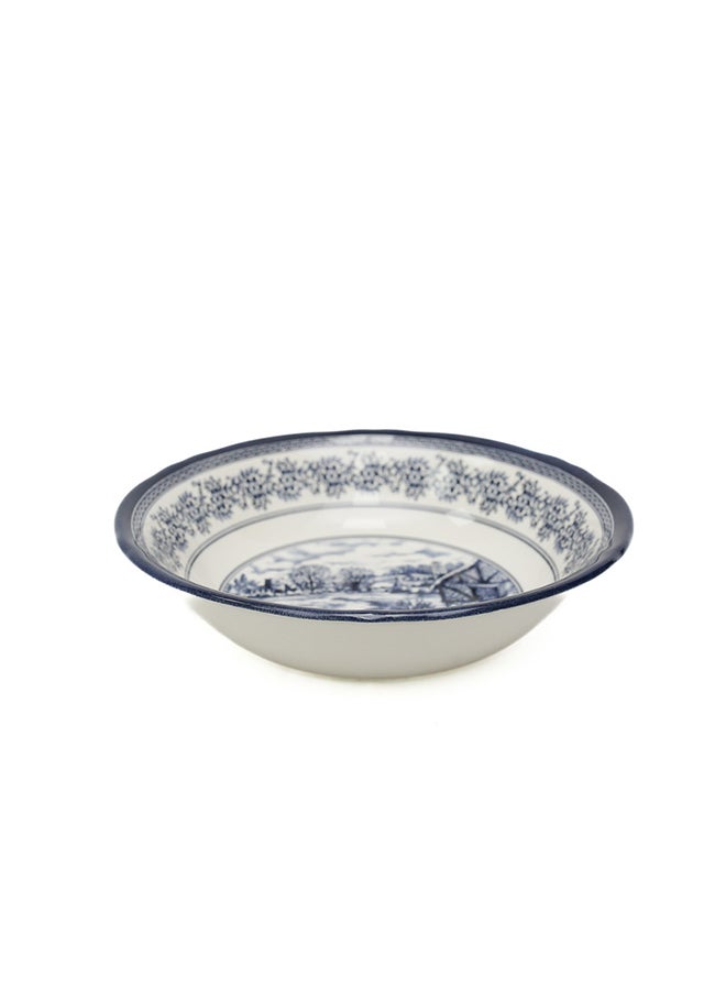 Akdc Salad Bowl 9.3"  A Gracefully Designed Piece That Adds A Touch Of Sophistication To Your Table While Accommodating Generous Portions - Image 2