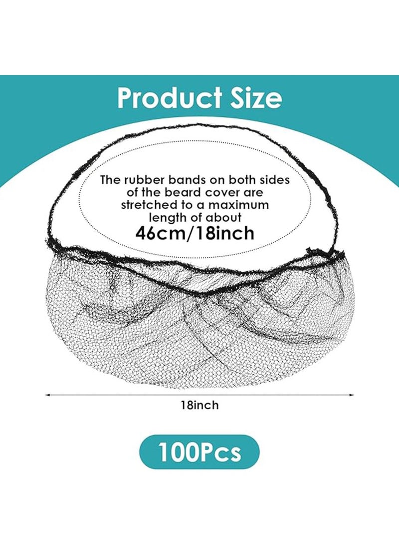 100 يمكن التخلص منها اللحية شبكة مرنة التهوية كم واقية من الأسنان - Image 3