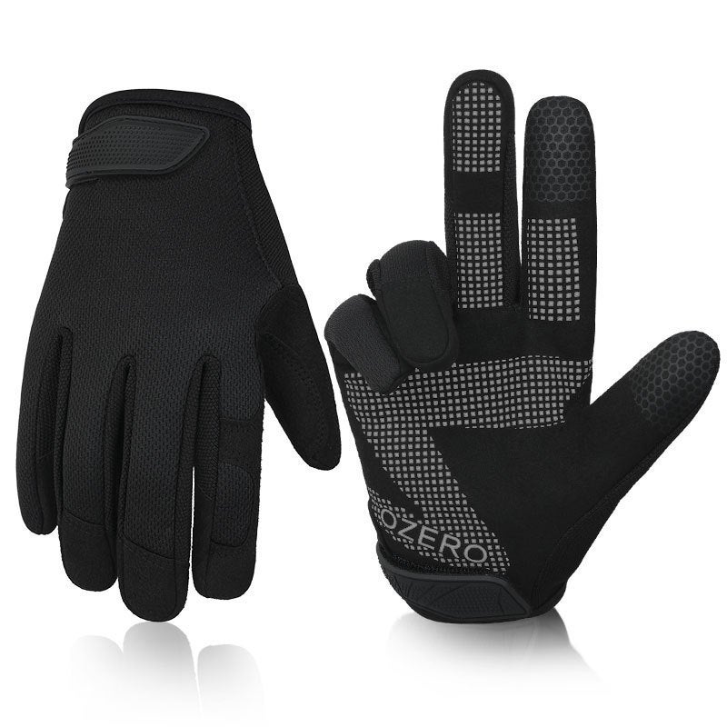 Sports Gloves With Air Cushion Anti Slip Wear Resistant Protection For Fitness Cycling And Outdoor Activities - Image 1