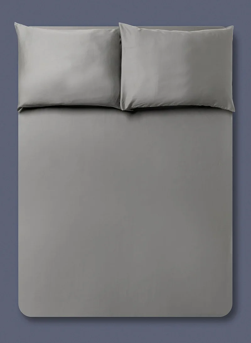 Noon East Queen Size Fitted Sheet With Pillowcase