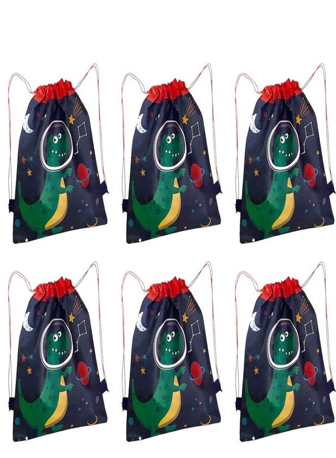 Tera13 TERA 13 Gift Bag For Boys (12 Pcs) Dinosaur Non-Woven Dorri Bag For Boys, Return Gifts Bag For Kids,Multipurpose Reusable Carry Bag,Birthday Gifts Party Dorri Bag, Drawstring Bags Return Gifts - Image 4