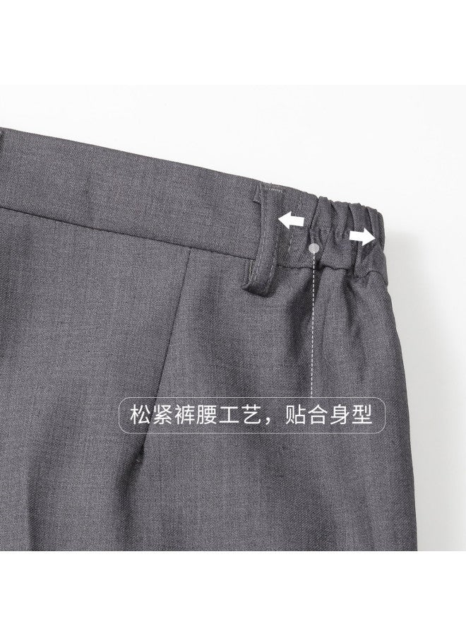 ROMON Fashion Slim-Fit Business Suit Two-Piece Set For Women, Simple And Versatile Commuter Suit For Women - Image 3