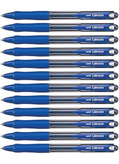 Laknock Retractable Ballpoint Pens Wide Point Refillable Set Of 12 Blue Ink - pzsku/ZBE2814F28076E73D4444Z/45/_/1722500841/ba19339a-2e24-4b0a-803d-e854db541b79