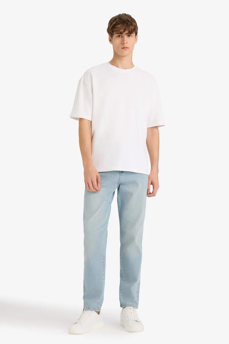 Defacto  Relax Tapered Fit Skinny Leg Jeans for Men | Best Price UAE