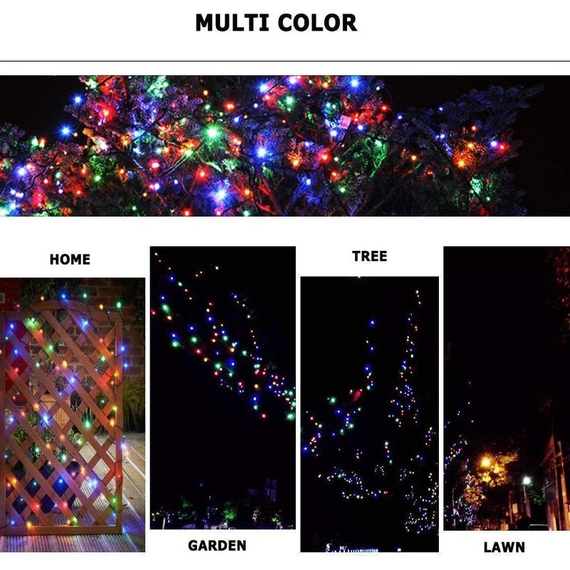 Desidiya LED Rice Plastic Light for Decoration String and Series Light for Diwali Christmas Indoor Outdoor Decoration Bedroom Wedding Birthday Party Patio12 Meter 39 Foot Multi - Image 4