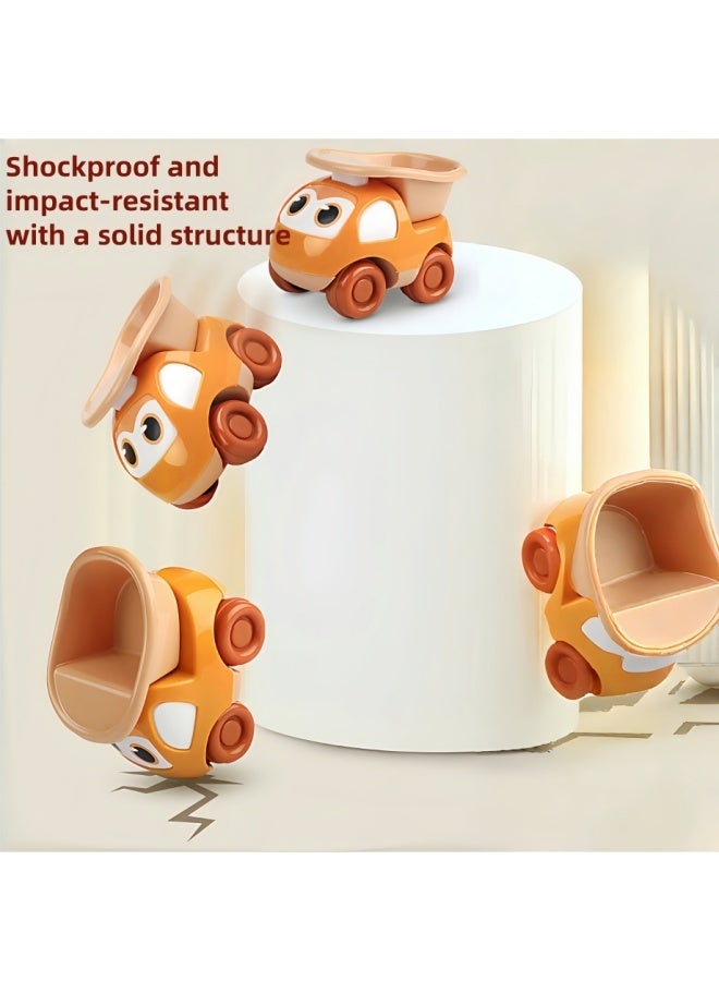سيارات لعبة Press and Go للأطفال الصغار من 1 إلى 3 سنوات، مجموعة ألعاب سيارات سباق الحيوانات Push Go، سيارات سباق الحيوانات للأطفال، مجموعة مركبات لعب للأطفال الرضع، هدايا عيد الميلاد الأول للأولاد من 1 إلى 2 سنة - Image 3