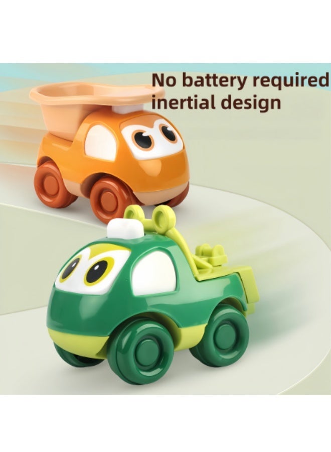 سيارات لعبة Press and Go للأطفال الصغار من 1 إلى 3 سنوات، مجموعة ألعاب سيارات سباق الحيوانات Push Go، سيارات سباق الحيوانات للأطفال، مجموعة مركبات لعب للأطفال الرضع، هدايا عيد الميلاد الأول للأولاد من 1 إلى 2 سنة - Image 5