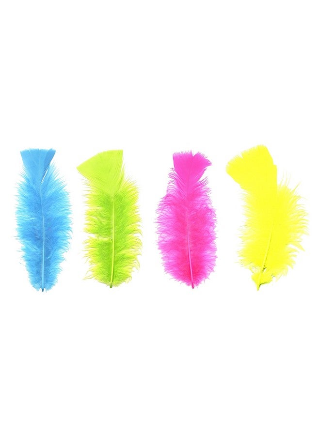 ZUCKER Loose Turkey Feather Flats Dyed Bulk Feathers For Crafting Holiday Decorating Weddings Cosplay & Costume (46 In) - Image 2