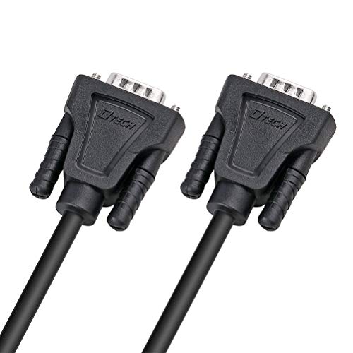 DTech 5 Feet DB9 9 Pin Serial Cable Male to Male RS232 Straight Through Cord - Image 5