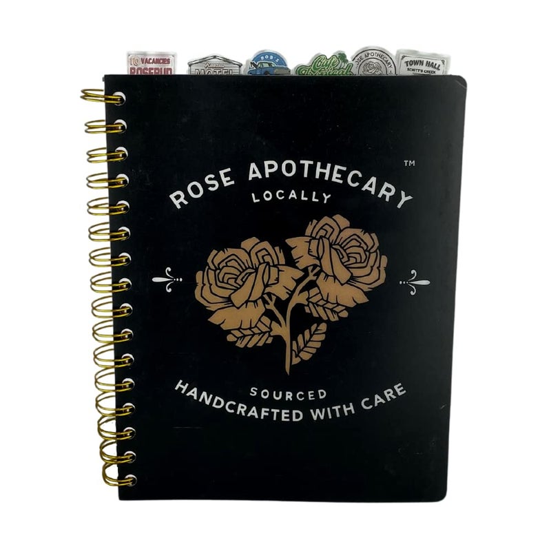 Innovative Designs Schitts Creek Tab Journal Notebook Rose Apothecary Spiral Bound 144 Lined Pages 8 x 7 inches - Image 2