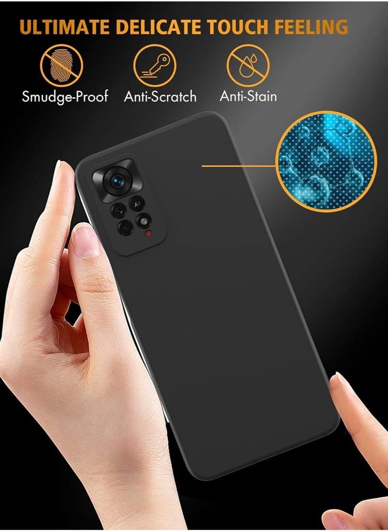 Raxoom غطاء سيليكون ناعم واقي لهاتف Redmi Note 11 Pro 5G – نحيف، مضاد للسقوط، يغطي الجسم بالكامل والكاميرا - Image 4