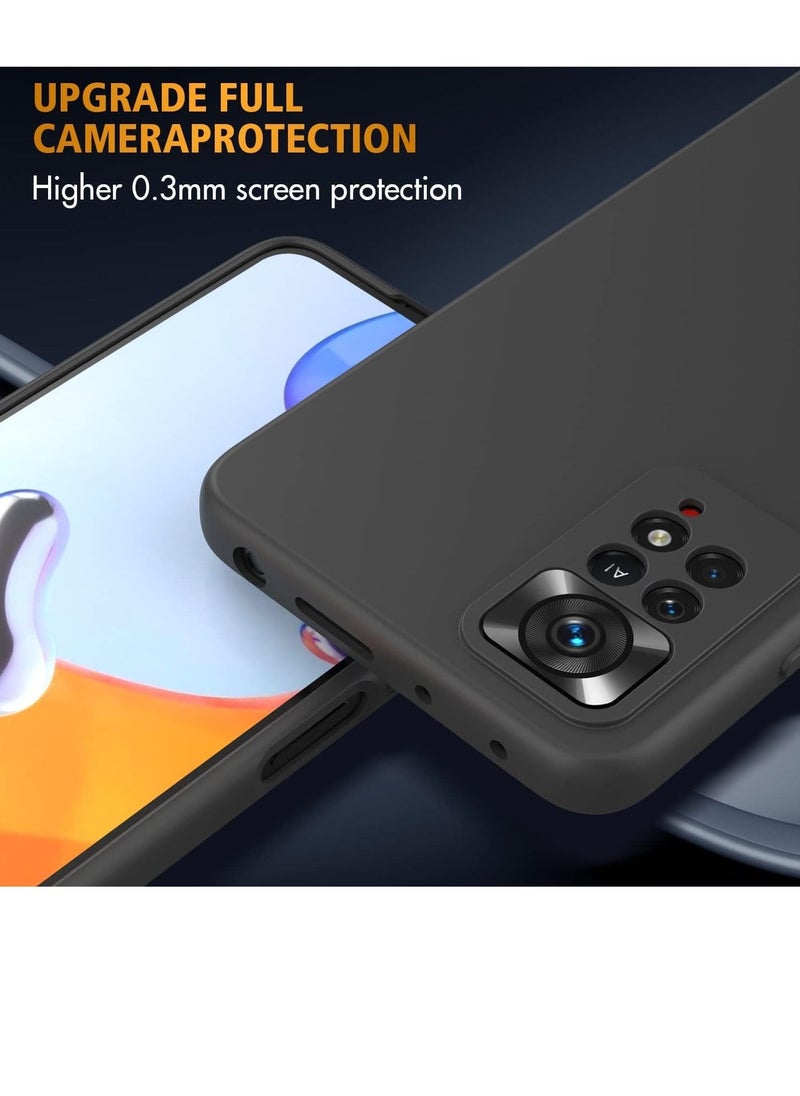 Raxoom غطاء سيليكون ناعم واقي لهاتف Redmi Note 11 Pro 5G – نحيف، مضاد للسقوط، يغطي الجسم بالكامل والكاميرا - Image 5
