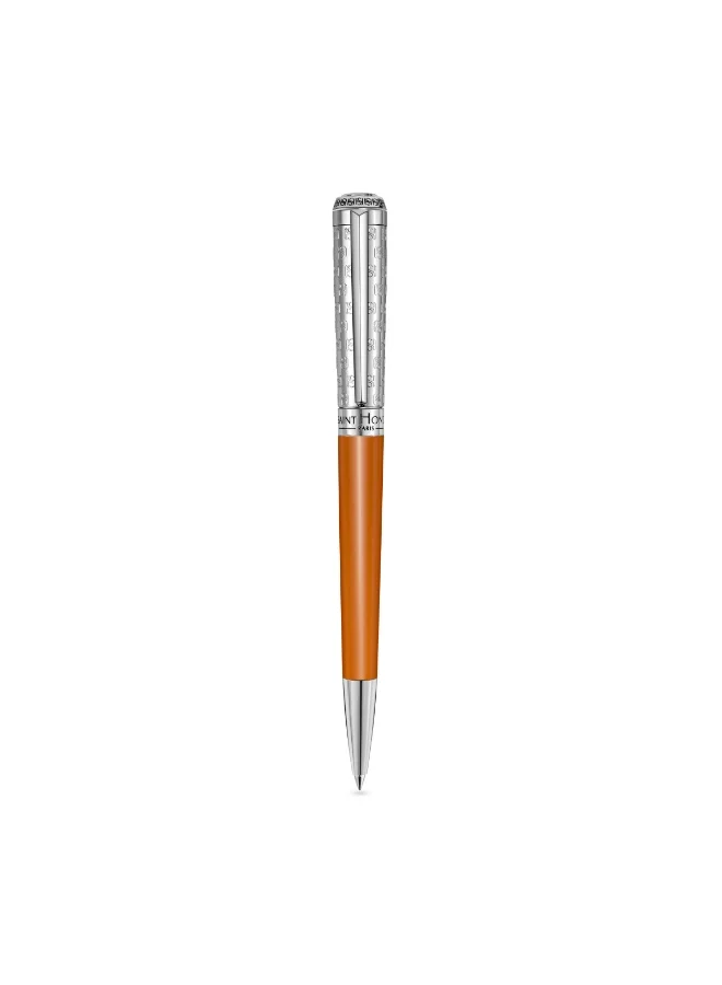سانت هونور Logo Orange Pen With Silver SH Engraving for Men's