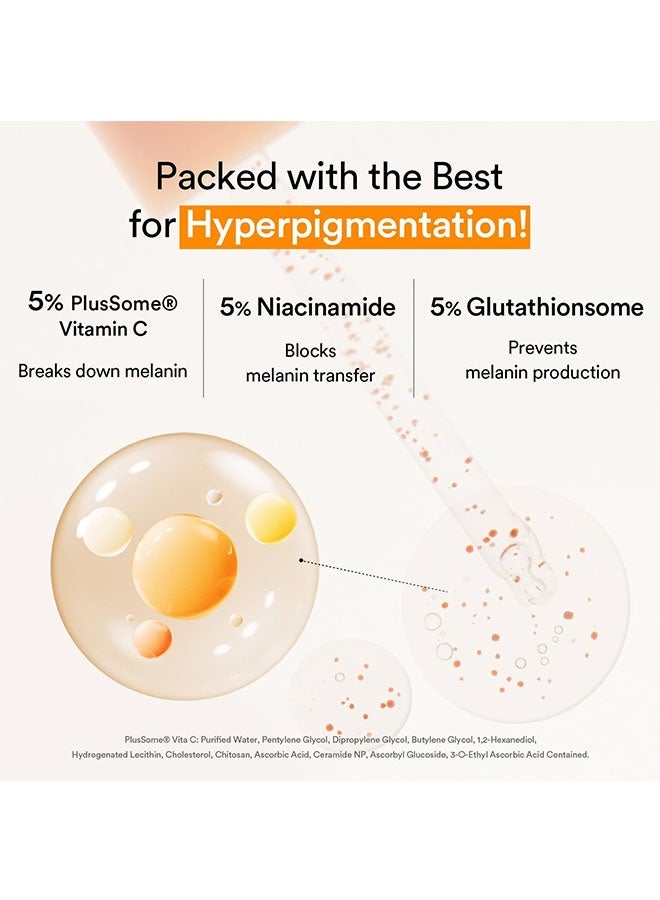 ابيب Glutathiosome Dark Spot Serum 50ml, Dark Spot, علاج التصبغ الزائد بنياسيناميد, فياتمين سي, مصل إضاءة للبشرة الحساسة وغير المتساوية - Image 3