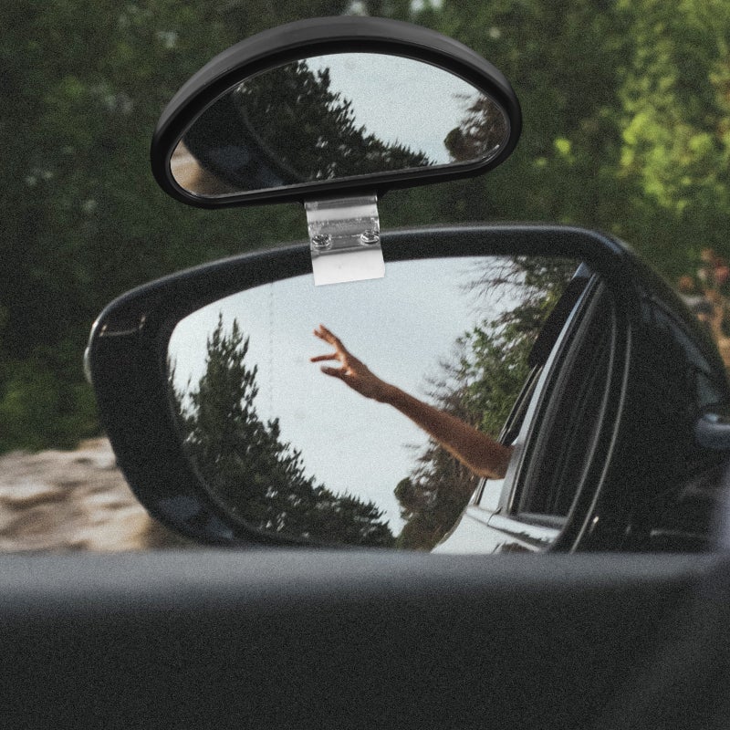 🚗 مرآة جانبية خلفية زاوية واسعة لتعزيز السلامة بتصميم قابل للتعديل - Image 5