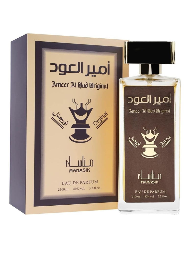 أمير العود عطر مناسك أمير العود أورجينال للرجال أو دو بارفان 100 مل  - Image 1