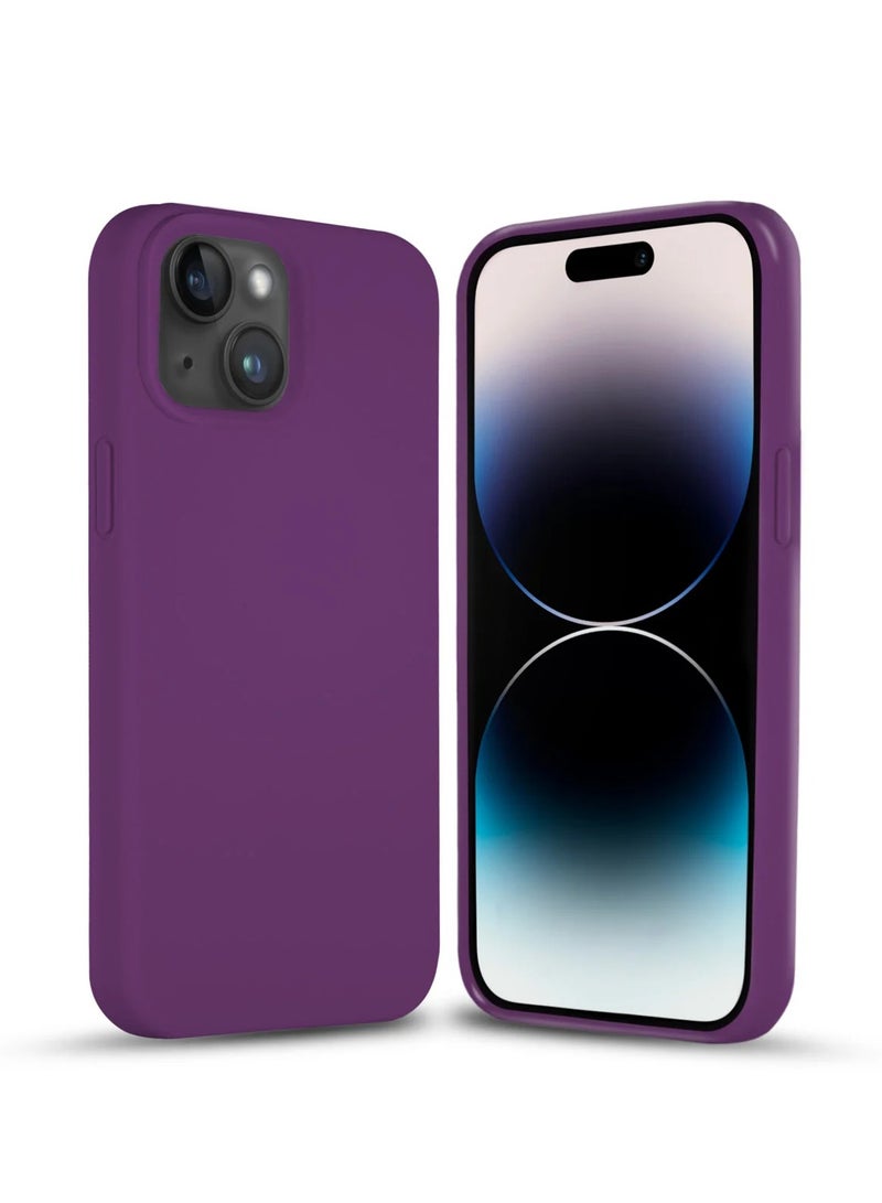 Liquid Silicone Phone Case Compatible with iPhone 11 6.1 inch(2019), Gel Rubber Full Body Protection Shockproof Cover Case Drop Protection Case - Image 1